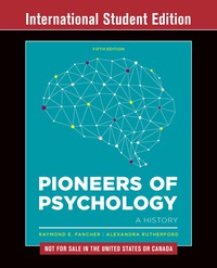 Cover image: Pioneers of Psychology (Fifth International Edition) 5th edition 9780393603675