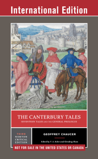 Imagen de portada: The Canterbury Tales: Seventeen Tales and the General Prologue (Third International Student Edition)  (Norton Critical Editions) 3rd edition