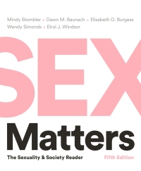 Cover image: Sex Matters: The Sexuality and Society Reader 5th edition 9780393623581