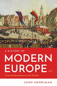 Imagen de portada: A History of Modern Europe (One Volume) 4th edition 9780393667363