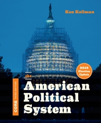 Imagen de portada: The American Political System (Core 2018 Election Update) 3rd edition 9780393675290