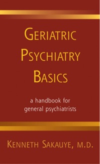 Cover image: Geriatric Psychiatry Basics 1st edition 9780393705010