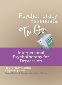 Cover image: Psychotherapy Essentials to Go: Interpersonal Psychotherapy for Depression (Go-To Guides for Mental Health) 9780393708295