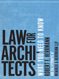 Imagen de portada: Law for Architects: What You Need to Know 9780393733457