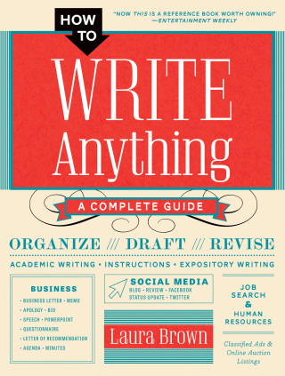 Imagen de portada: How to Write Anything: A Complete Guide 9780393355185