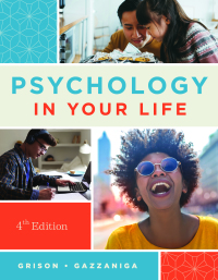 表紙画像: Psychology in Your Life 4th edition 9780393877533