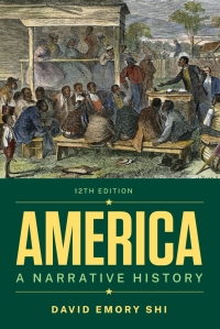 Cover image: America: A Narrative History (Combined Volume) 12th edition 9780393878264