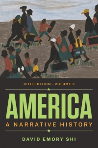 Cover image: America: A Narrative History (Volume 2) 12th edition 9780393878325