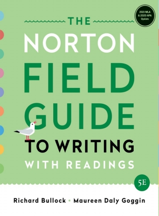 Cover image: The Norton Field Guide to Writing: with Readings 5th edition 9780393885729