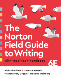 Cover image: The Norton Field Guide to Writing with Readings and Handbook 6th edition 9780393884135