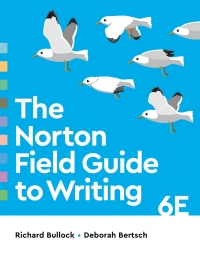 Cover image: The Norton Field Guide to Writing 6th edition 9780393884043