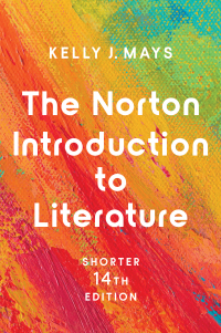 Imagen de portada: The Norton Introduction to Literature (Shorter) 14th edition 9780393886306