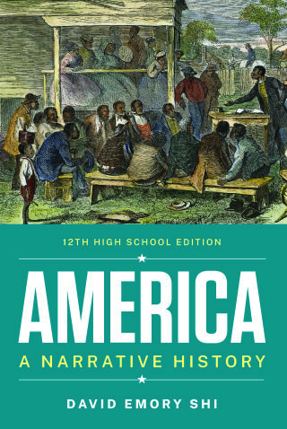 Cover image: America: A Narrative History (High School Edition) 12th edition 9780393893397