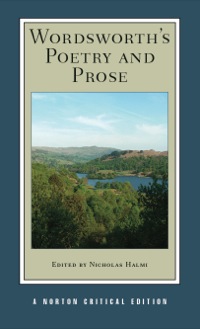 Imagen de portada: Wordsworth's Poetry and Prose: A Norton Critical Edition (First Edition)  (Norton Critical Editions) 1st edition 9780393924787