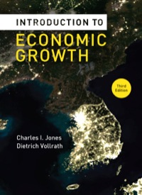 Cover image: Introduction to Economic Growth 3rd edition 9780393919172