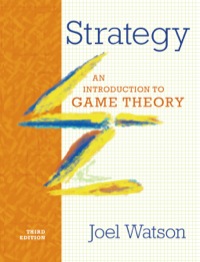 Cover image: Strategy: An Introduction to Game Theory 3rd edition 9780393918380