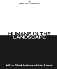 Imagen de portada: Humans in the Landscape: An Introduction to Environmental Studies 1st edition 9780393930726
