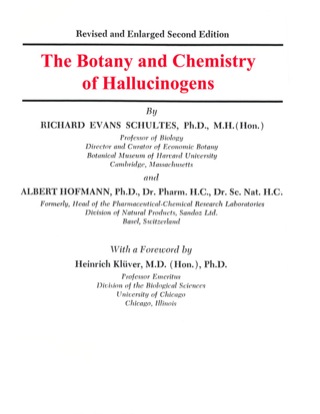 Cover image: The Botany and Chemistry of Hallucinogens 1st edition 9780398038632