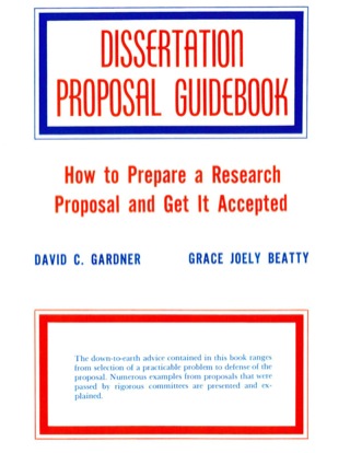 Cover image: Dissertation Proposal Guidebook: How to Prepare a Research Proposal and Get It Accepted 1st edition 9780398040871
