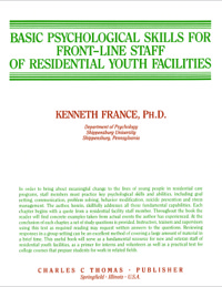 Cover image: Basic Psychological Skills for Front-line Staff of Residential Youth Facilities 1st edition 9780398061289