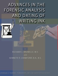 Cover image: Advances in the Forensic Analysis and Dating of Writing Ink 1st edition 9780398073466