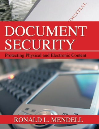 Cover image: Document Security: Protecting Physical and Electronic  Content 1st edition 9780398077662