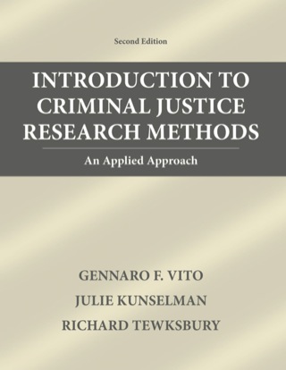 Cover image: Introduction to Criminal Justice Research Methods An Applied Approach 2nd edition 9780398078133