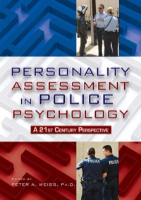 Cover image: Personality Assessment in Police Psychology A 21ST Century Perspective 1st edition 9780398079147