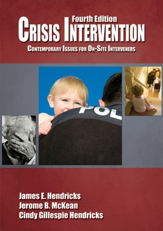 Cover image: Crisis Intervention Contemporary Issues for On-Site Interveners 1st edition 9780398079468