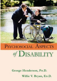 Cover image: Psychosocial Aspects Of Disability 4th edition 9780398086121