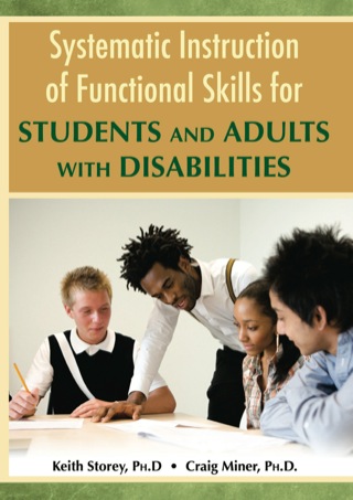 Cover image: Systematic Instruction Of Functional Skills for Students And Adults with Disabilities 1st edition 9780398086251