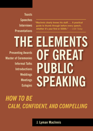Cover image: The Elements of Great Public Speaking 9781580087803