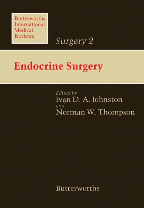Endocrine Surgery: Butterworths International Medical Reviews: Surgery - FULL INSTANT DOWNLOAD | PDF DOCX EPUB