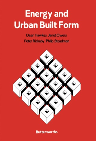 Imagen de portada: Energy and Urban Built Form 9780408008914