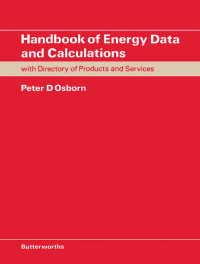 صورة الغلاف: Handbook of Energy Data and Calculations: Including Directory of Products and Services 9780408013277