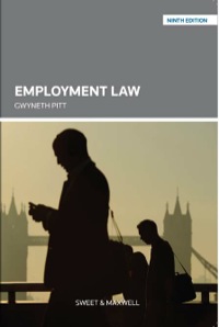 Cover image: Employment Law 9th edition 9780414025660