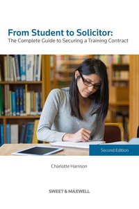 Cover image: HARRISON: STUDENT SOLICITOR 2nd edition 9780414028067