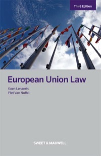 Cover image: European Union Law 3rd edition 9781847037435