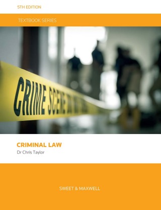 Cover image: Criminal Law (Textbook Series) 5th edition 9780414032941