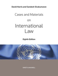 Cover image: Cases and Materials on International Law  8th edition 9780414033030
