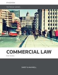 Cover image: (DOBSON &) STOKES: COMMERCIAL LAW 9th edition 9780414037373