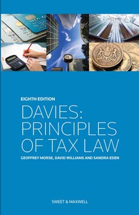 Cover image: Davies: Principles of Tax Law 8th edition 9780414037489