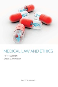 Cover image: Medical Law and Ethics 5th edition 9780414060272