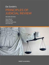 Cover image: De Smith's Principles of Judicial Review 2nd edition 9780414071599
