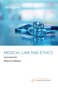 Cover image: Medical Law and Ethics 6th edition 9780414074682
