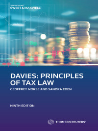 Cover image: Davies: Principles of Tax Law 9th edition 9780414075757