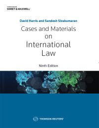 表紙画像: Cases and Materials on International Law 9th edition 9780414075993
