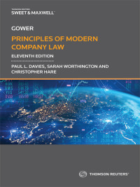 Cover image: Gower: Principles of Modern Company Law 11th edition 9780414088115