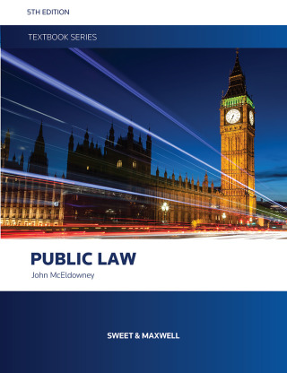 Cover image: Public Law - Textbook Series 5th edition 9780414089808