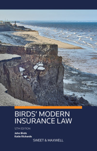 Cover image: Birds' Modern Insurance Law 12th edition 9780414102743